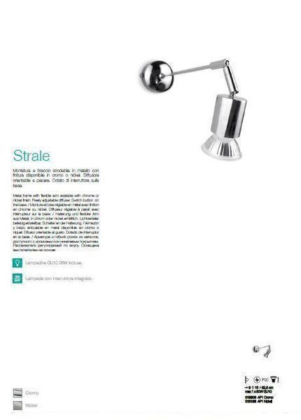 Бра Ideal Lux 013183 STRALE 13183 фото