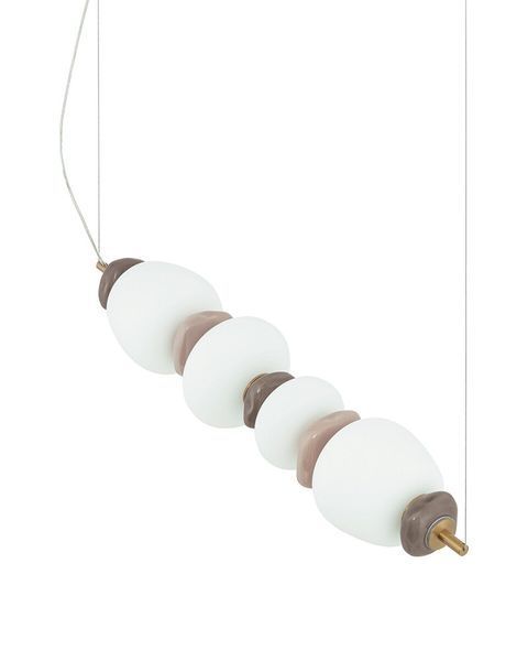 Підвісний світильник, люстра Nowodvorski 11700 Ceramic Horizontal LED 1x22W 3000K 1750Lm IP20 білий 11700 фото