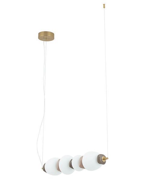 Підвісний світильник, люстра Nowodvorski 11700 Ceramic Horizontal LED 1x22W 3000K 1750Lm IP20 білий 11700 фото