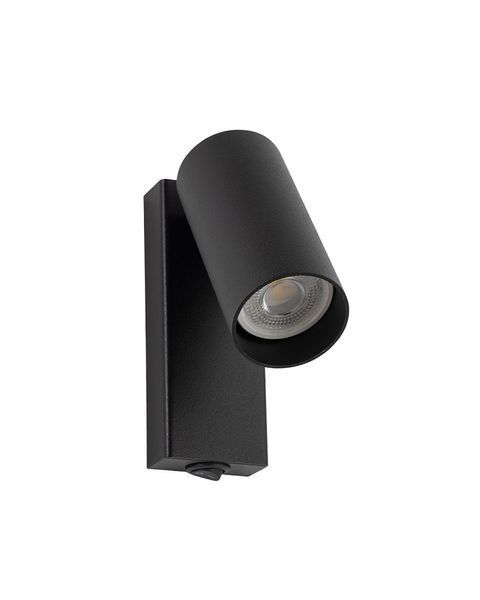 Бра, настенный светильник Nowodvorski 11763 Fourty GU10 1x10W IP20 черный 11763 фото
