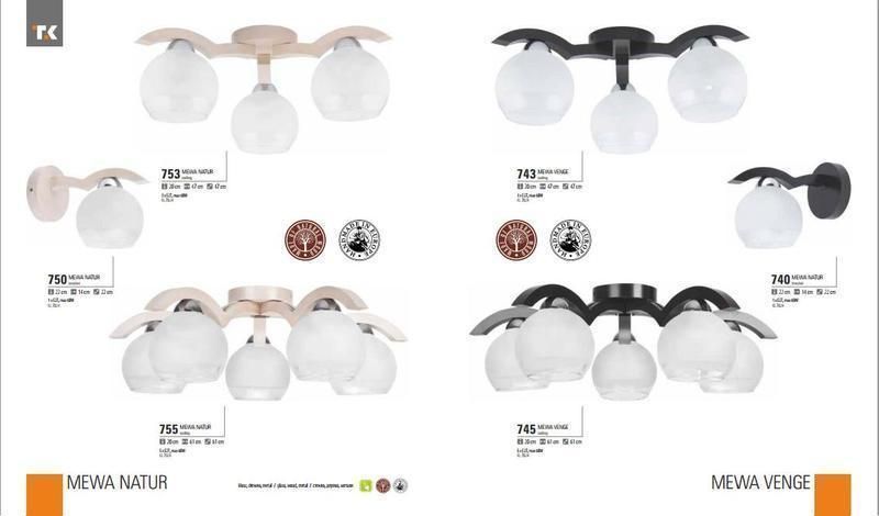 Бра TK Lighting 740 MEWA VENGE 740 фото