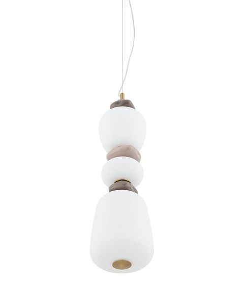 Підвісний світильник, люстра Nowodvorski 11701 Ceramic Vertical LED 1x19W 3000K 1500Lm IP20 білий 11701 фото