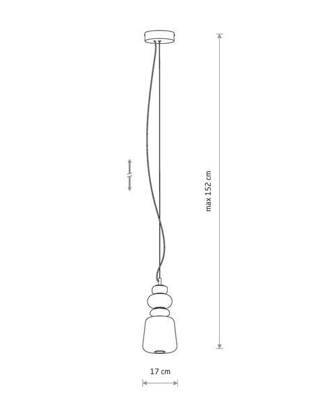 Підвісний світильник, люстра Nowodvorski 11702 Ceramic Vertical LED 1x12W 3000K 950Lm IP20 білий 11702 фото