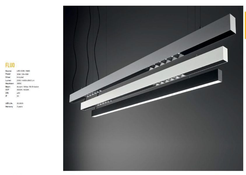 Світильник Ideal Lux 192611 FLUO ACCENT 1200 192611 фото