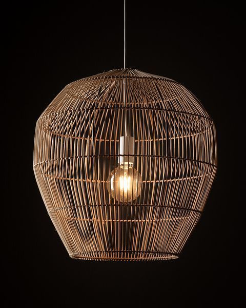Підвісний світильник, люстра Nowodvorski 11164 Haiti M E27 1x25W IP20 бежевий 11164 фото