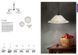 Бра Ideal Lux 013787 FOGLIA 13787 фото 3