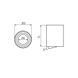 Точковий світильник Kanlux Bord One GU10 10W 28785 28785 фото 3