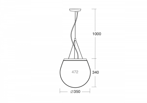 Підвісний світильник Osmont 53102 DANAE T фото 2