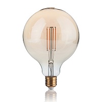 Лампа Ideal Lux 151724 LAMPADINA VINTAGE E27 4W GLOBO BIG