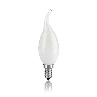 Лампа Ideal Lux 151793 LED CLASSIC E14 4W COLPO DI VENTO BIANCO 3000K