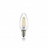 Лампа IDEAL LUX E14 04W OLIVA TRASP 2700K (270944)