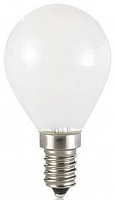 Лампа Ideal Lux 101217 LED CLASSIC E14 4W SFERA BIANCO 3000K
