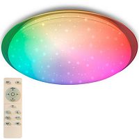Стельовий світильник світлодіодний з пультом ДУ LUMINARIA SATURN 60W RGB (179)