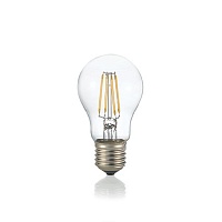 Лампа Ideal Lux 153964 LED CLASSIC E27 8W GOCCIA TRASPARENTE 4000K