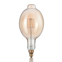 Лампа Ideal Lux 129860 LAMPADINA VINTAGE XL E27 4W BOMB