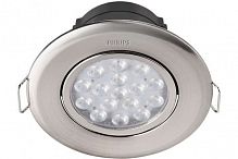 Світильник точковий врізний Philips 47040 LED 5W 2700K Nickel