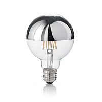 Лампа Ideal Lux 135526 LED CLASSIC E27 8W GLOBO D95 CROMO 3000K